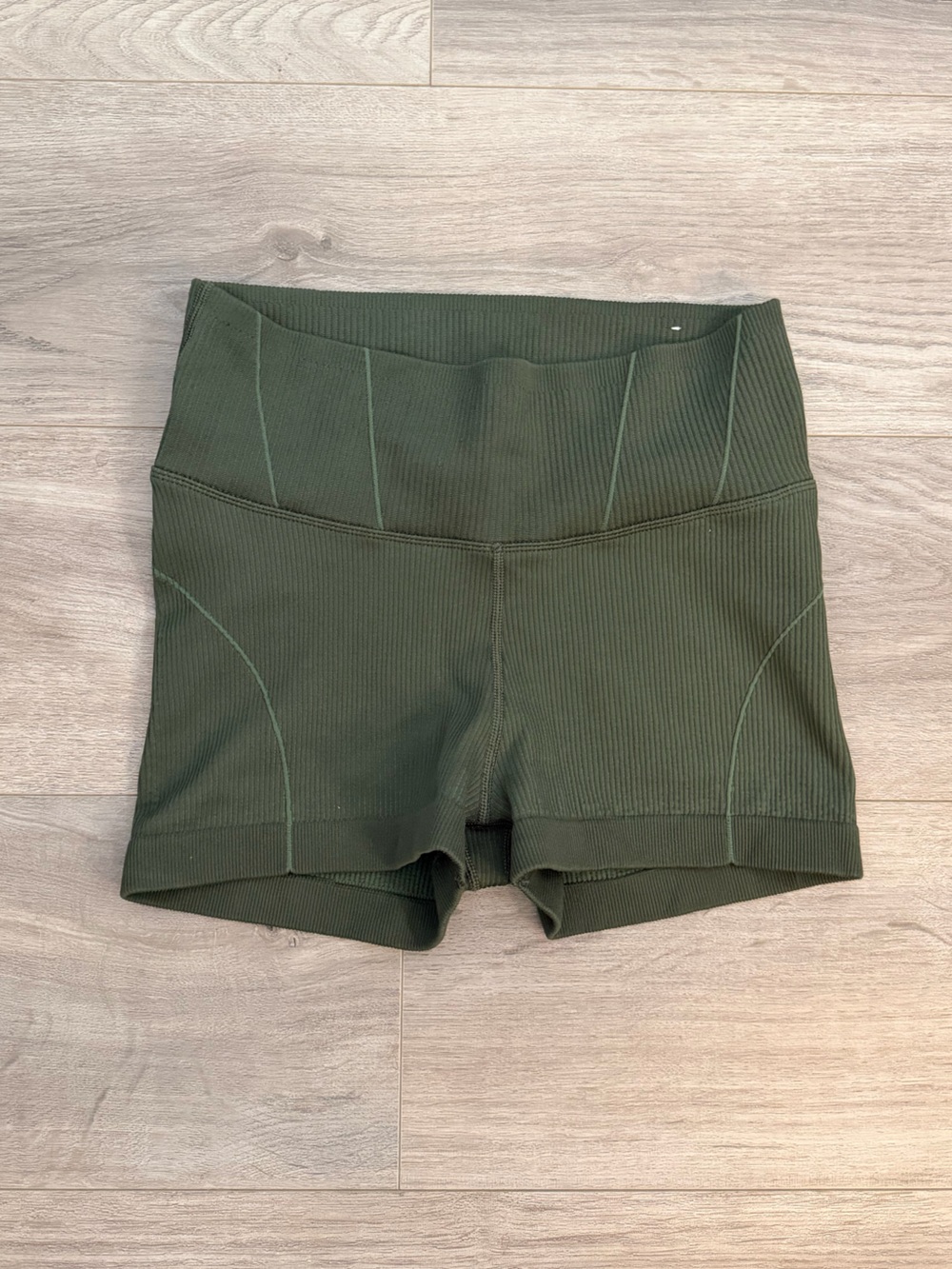 Offline by Aerie Green Athletic Shorts
